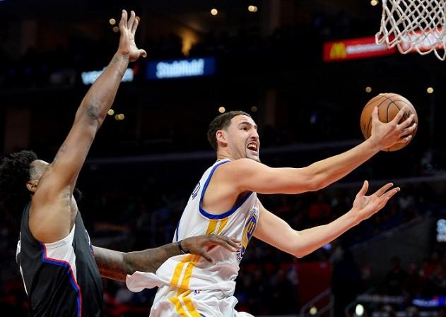 Klay Thompson scored 25 points against the Pacers. Klay Thompson