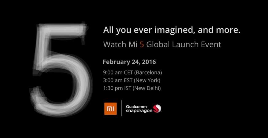 Xiaomi Mi 5 launch live stream: Where to watch flagship smartphone unveiling
