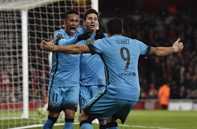 Neymar, Messi, Suarez, Barcelona,