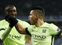 Yaya Toure Sergio Aguero Manchester City