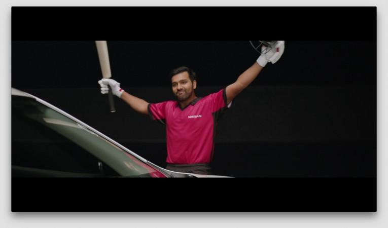 Rohit Sharma as brand ambassador of Nissan