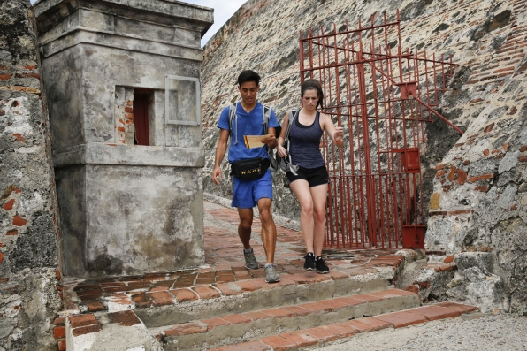 Zach and Rachel King in Colombia