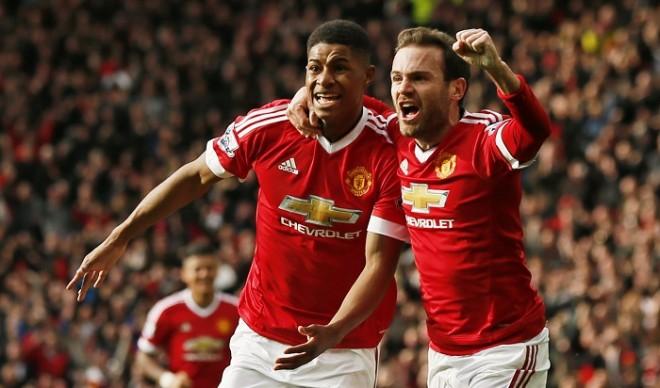 Marcus Rashford Manchester United Juan Mata