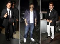 Shah Rukh Khan, Arjun Kapoor, Hrithik Roshan