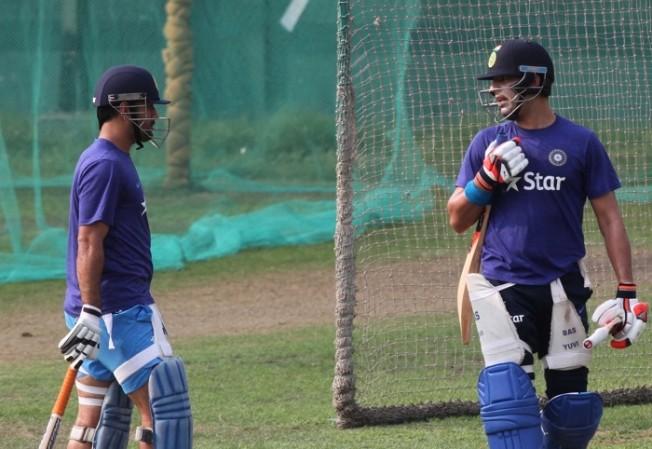 MS Dhoni and Yuvraj Singh. MS Dhoni, Yuvraj Singh, India vs Sri Lanka, ODI squad