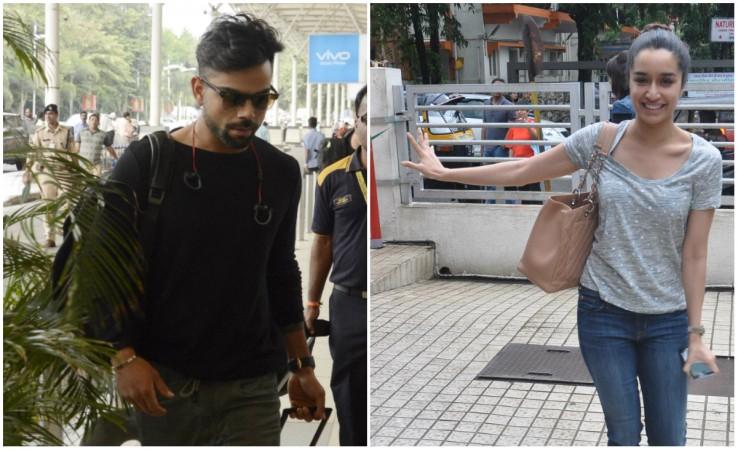 Virat Kohli, Shraddha Kapoor