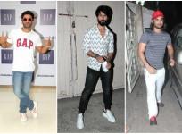 Ranveer Singh, Shahid Kapoor, Sushant Singh Rajput