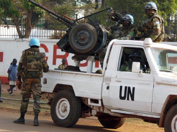 UN peacekeepers in CAR