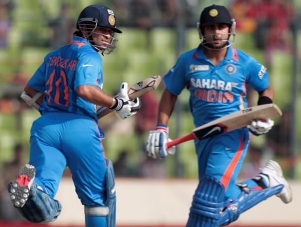 The debate over who is a better batsman between Kohli and Tendulkar goes on kohli tendulkar