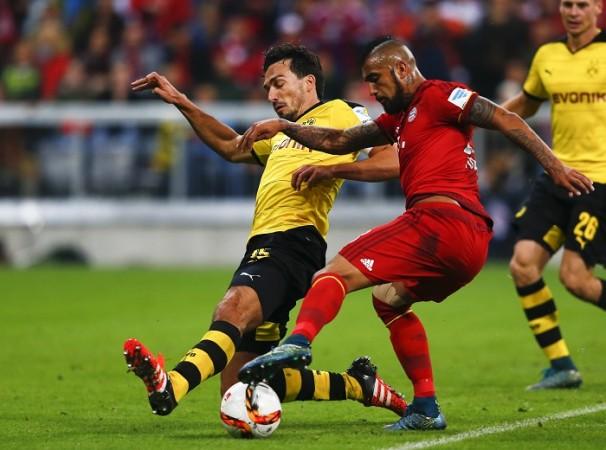 Mats Hummels Borussia Dortmund Arturo Vidal Bayern Munich