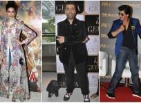Deepika Padukone, Karan Johar, Shah Rukh Khan