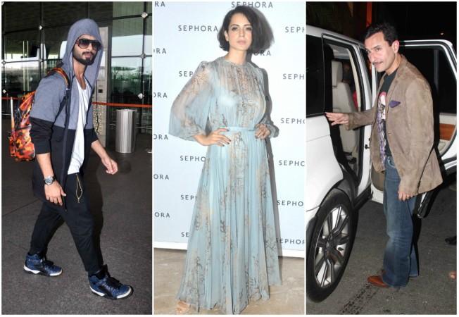 Shahid Kapoor, Kangana Ranaut, Saif Ali Khan