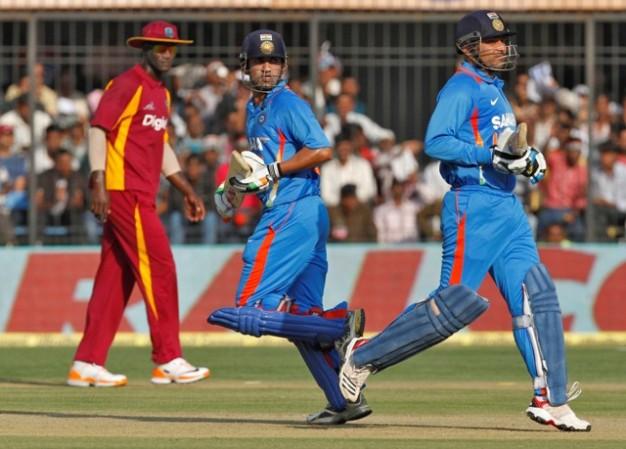 Virender Sehwag and Gautam Gambhir. sehwag gambhir