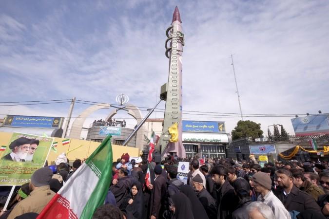 Iran missile test