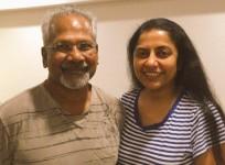 Suhasini with her husband Mani Ratnam