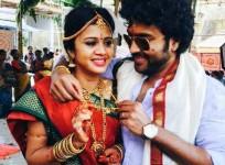 VJ Anjana weds Chandran aka Chandramouli