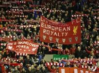 Anfield crowd Liverpool Manchester United