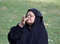 muslim woman doing yoga