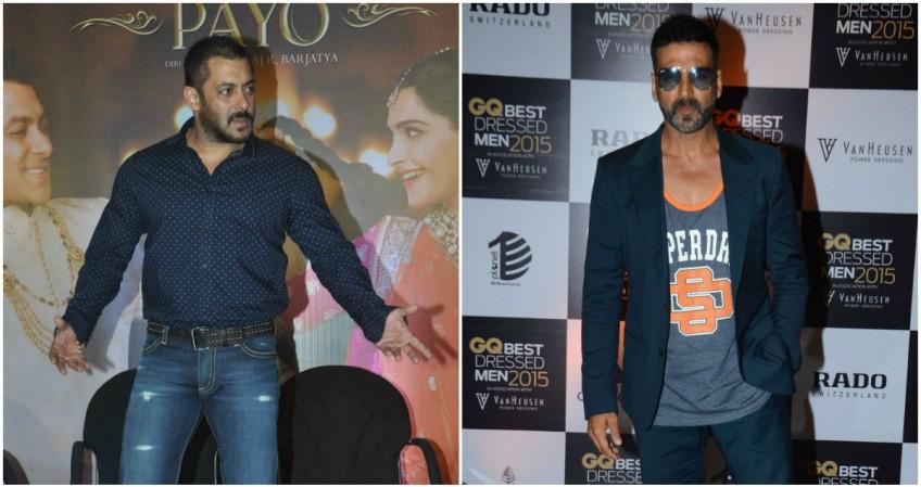 Salman Khan, Akshay Kumar Salman Khan, Akshay Kumar