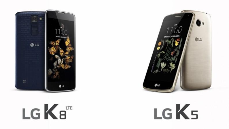 LG launches new K8, K5 series mid-range smartphones