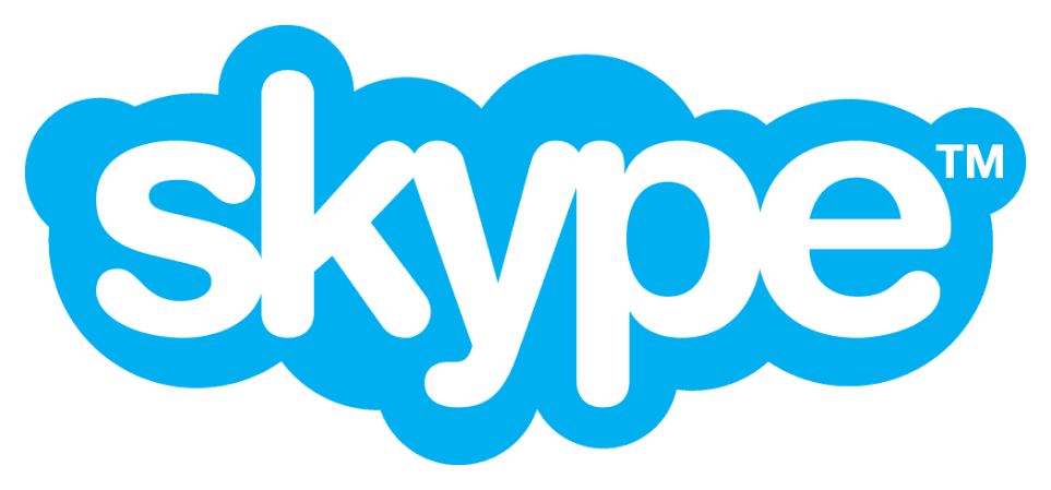 Skype for web now offers a host of new features. Skype logo