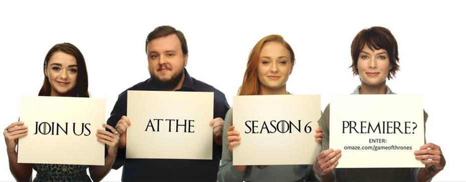 Maisie Williams, John Bradley, Sophie Turner and Lena Heady