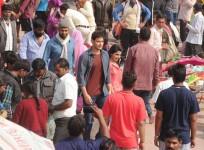 Mahesh Babu and Samantha on set of