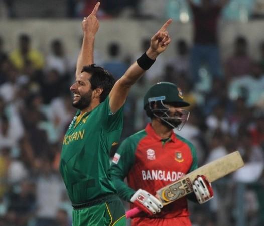 Shahid Afridi Pakistan Tamim Iqbal Bangladesh World T20 2016