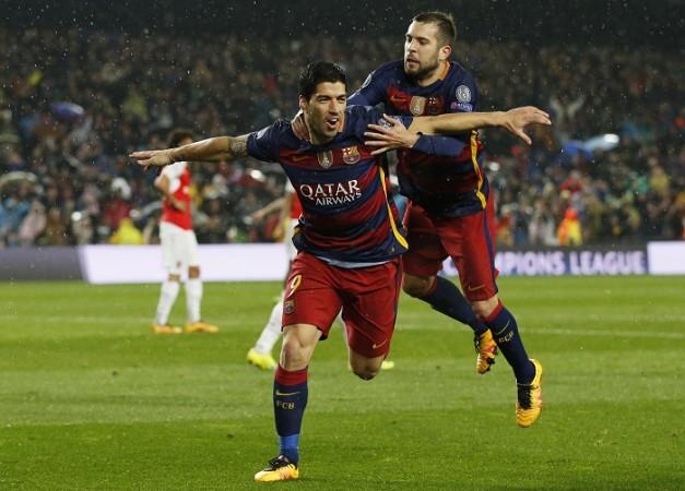 Luis Suarez Jordi Alba Barcelona