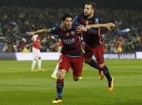Luis Suarez Jordi Alba Barcelona