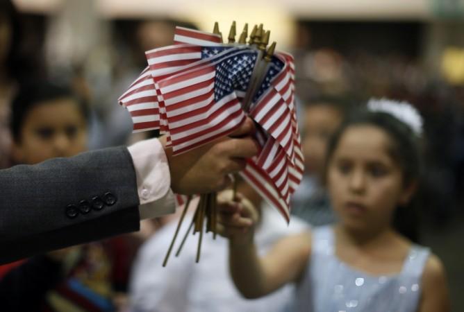 US flags