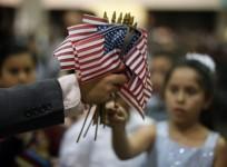 US flags