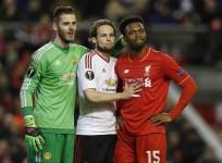 David De Gea Daley Blind Manchester United Daniel Sturridge Liverpool Europa League