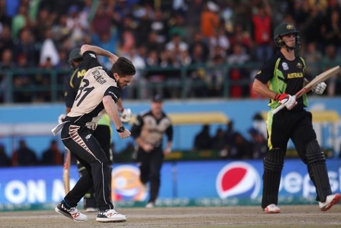 Mitchell McClenaghan New Zealand Mitchell Marsh Australia World T20 2016