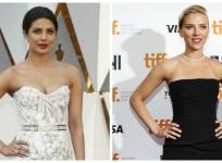 Priyanka Chopra and Scarlett Johansson