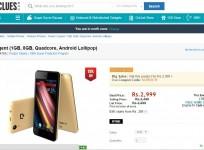 Cogent smartphone launched at Rs 2,999 exclusively on ShopClues