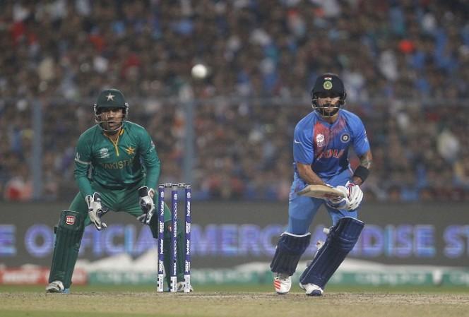 India's Virat Kohli in action against Pakistan in the ICC World T20 2016 Virat Kohli India Pakistan World T20
