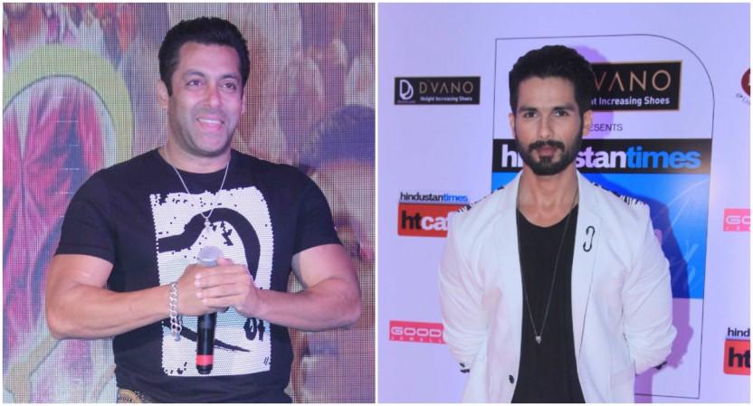 Salman Khan, Shahid Kapoor Salman Khan, Shahid Kapoor