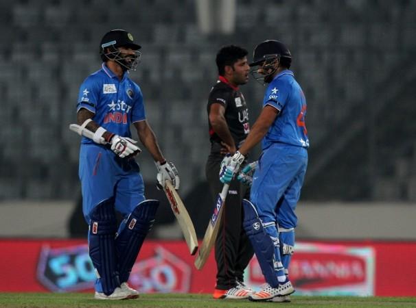 Shikhar Dhawan Rohit Sharma India Asia Cup 2016