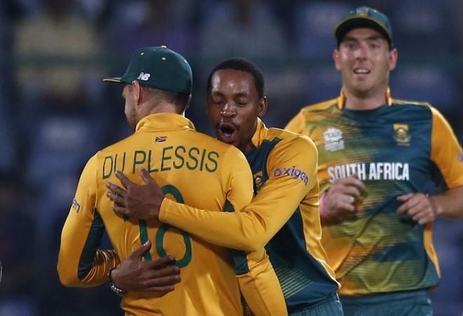 Aaron Phangiso South Africa World T20 2016