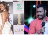Esha Gupta and Ajay Devgn