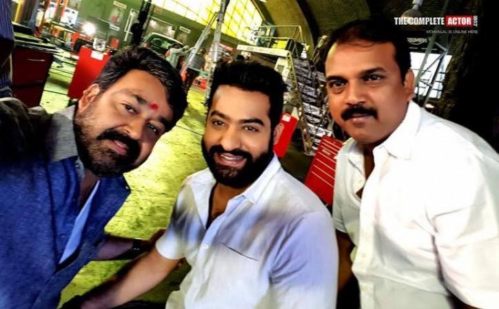 Mohanlal, Junior NTR and Koratala Mohanlal, Junior NTR and Koratala Siva