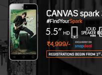 Micromax Canvas Spark 3 launched in India for Rs 4,999