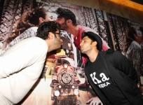 Ranveer Singh and Arjun Kapoor at special screening of