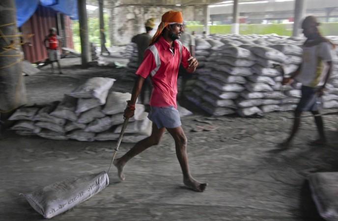 cement index of core industries production IIP