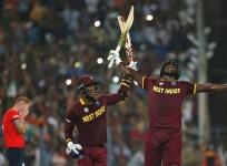 Marlon Samuels Carlos Brathwaite West Indies World T20 2016 final