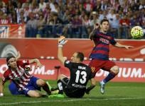 Lionel Messi Barcelona Oblak Atletico Madrid Luis