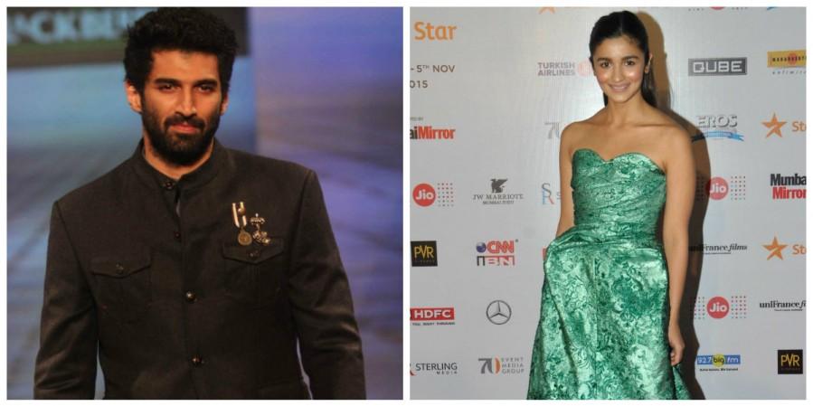 Aditya Roy Kapur and Alia Bhatt Aditya Roy Kapur and Alia Bhatt