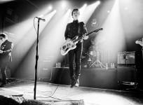 Johnny Marr and Andy Rourke of The Smiths