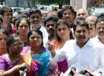 Roja with other YSRCP MLAs